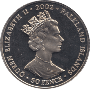 2002 FIFTY PENCE - WORLD COINS - Cambridgeshire Coins