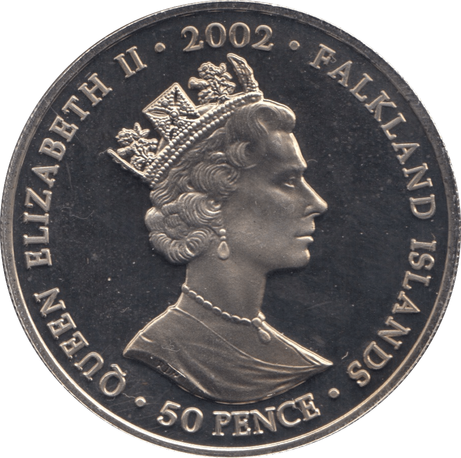 2002 FIFTY PENCE - WORLD COINS - Cambridgeshire Coins