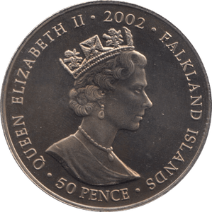 2002 FIFTY PENCE - WORLD COINS - Cambridgeshire Coins