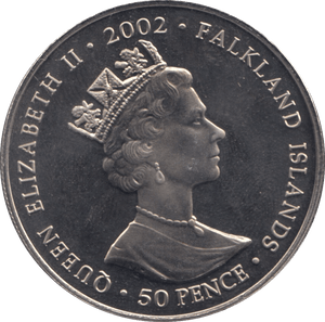 2002 FIFTY PENCE - WORLD COINS - Cambridgeshire Coins