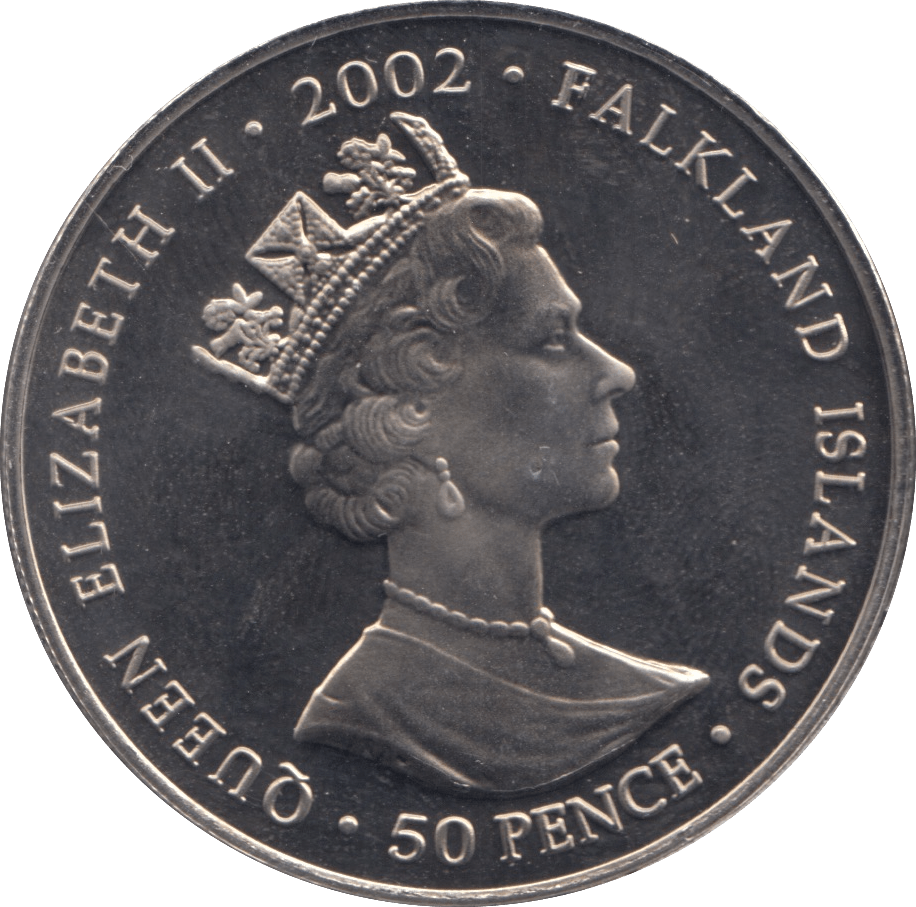 2002 FIFTY PENCE - WORLD COINS - Cambridgeshire Coins