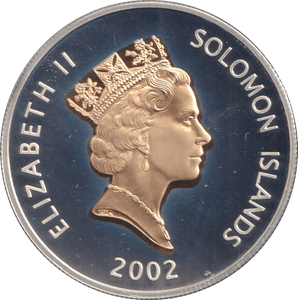 2002 FIVE DOLLAR ( PROOF ) - WORLD COINS - Cambridgeshire Coins