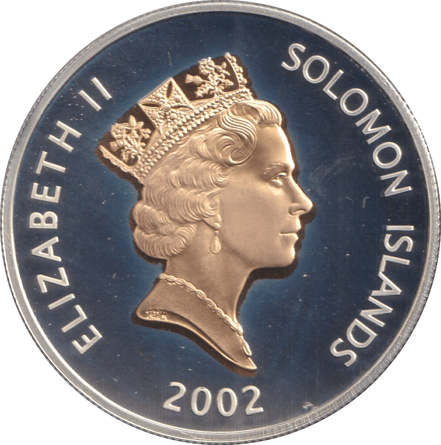 2002 FIVE DOLLAR ( PROOF ) - WORLD COINS - Cambridgeshire Coins