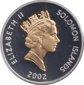 2002 FIVE DOLLARS ( PROOF ) - WORLD COINS - Cambridgeshire Coins