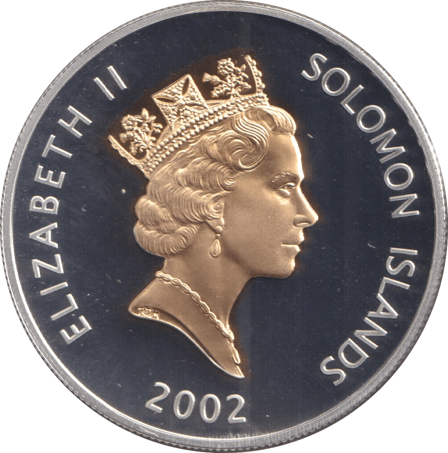 2002 FIVE DOLLARS ( PROOF ) - WORLD COINS - Cambridgeshire Coins