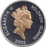 2002 FIVE DOLLARS ( PROOF ) - WORLD COINS - Cambridgeshire Coins