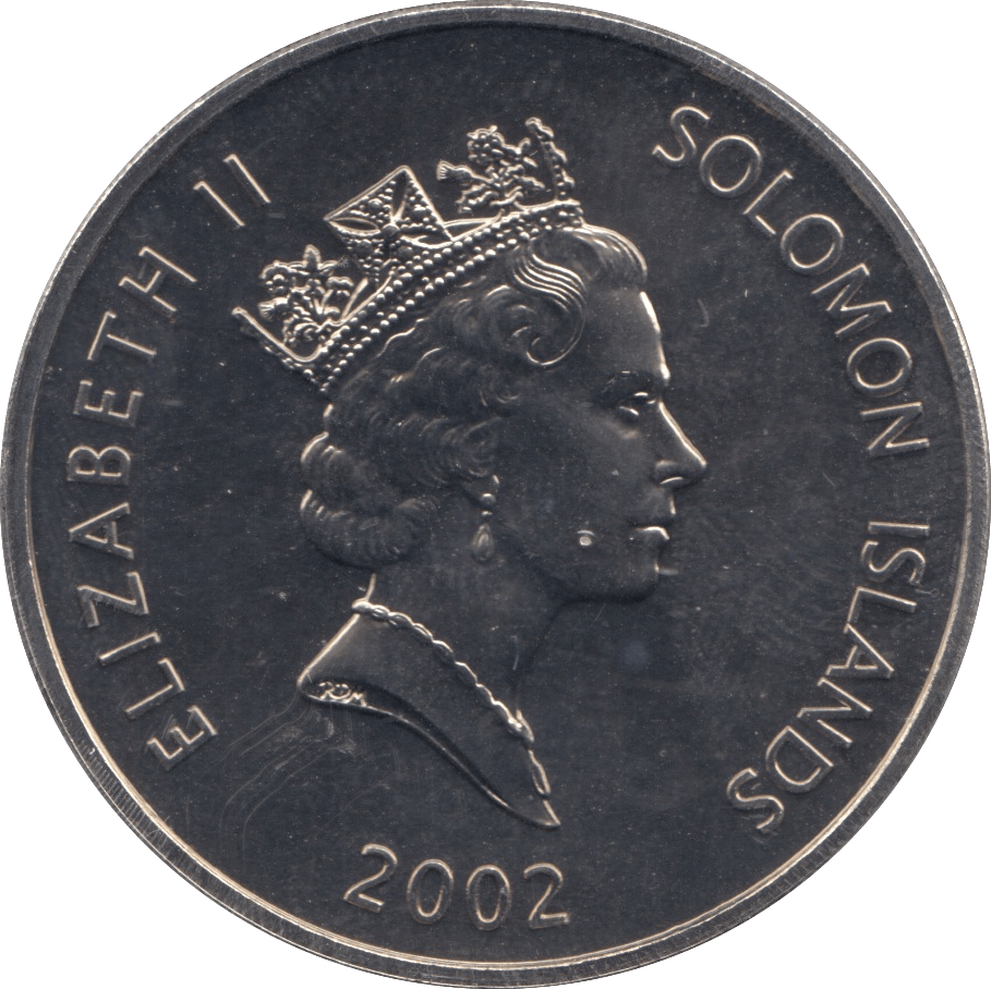 2002 five dollars solomon islands f620 world coins cambridgeshire coins
