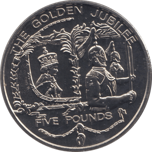 2002 FIVE POUND GUERNSEY F347 - WORLD COINS - Cambridgeshire Coins