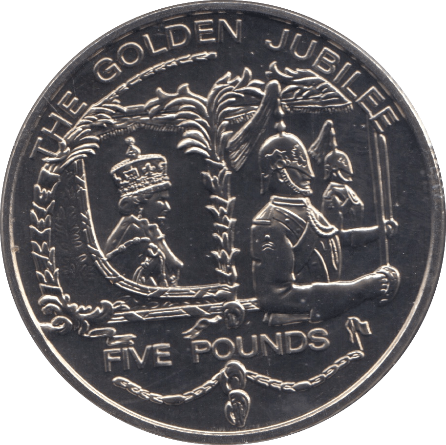 2002 FIVE POUND GUERNSEY F347 - WORLD COINS - Cambridgeshire Coins
