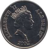 2002 FIVE POUNDS ALDERNEY F350 - WORLD COINS - Cambridgeshire Coins