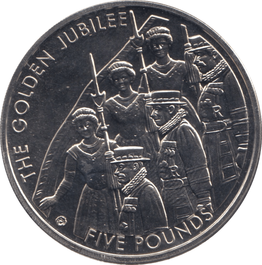2002 FIVE POUNDS JERSEY F435 - WORLD COINS - Cambridgeshire Coins