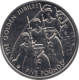 2002 FIVE POUNDS JERSEY F435 - WORLD COINS - Cambridgeshire Coins