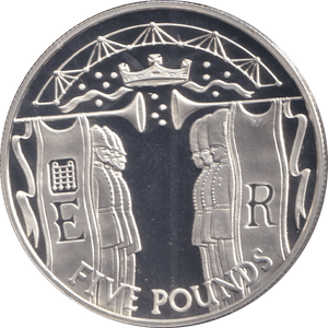 2002 FIVE POUNDS ( PROOF ) - £5 Proof - Cambridgeshire Coins