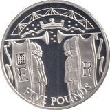 2002 FIVE POUNDS ( PROOF ) - £5 Proof - Cambridgeshire Coins