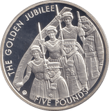 2002 FIVE POUNDS ( PROOF ) - £5 Proof - Cambridgeshire Coins