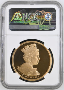 2002 GOLD FIVE POUND QUEEN'S GOLDEN JUBILEE PF 69 ULTRA CAMEO - NGC GOLD £5 - Cambridgeshire Coins