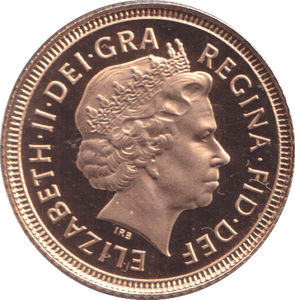 2002 GOLD HALF SOVEREIGN ( PROOF ) - HALF SOVEREIGN - Cambridgeshire Coins