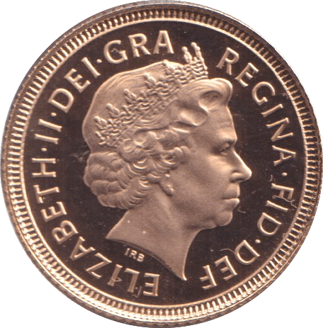 2002 GOLD HALF SOVEREIGN ( PROOF ) - HALF SOVEREIGN - Cambridgeshire Coins