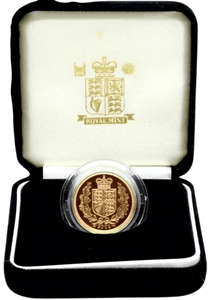 2002 GOLD PROOF SOVEREIGN BOXED - GOLD PROOF SOVEREIGNS - Cambridgeshire Coins