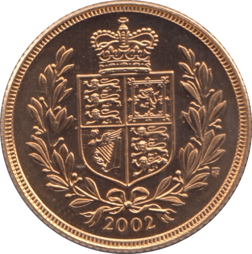 2002 GOLD SOVEREIGN ( BU ) - SOVEREIGN - Cambridgeshire Coins