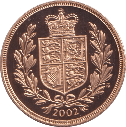 2002 GOLD SOVEREIGN ( PROOF ) - SOVEREIGN - Cambridgeshire Coins