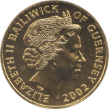 2002 GUERNSEY GOLDEN JUBILEE FIVE POUNDS - WORLD COINS - Cambridgeshire Coins