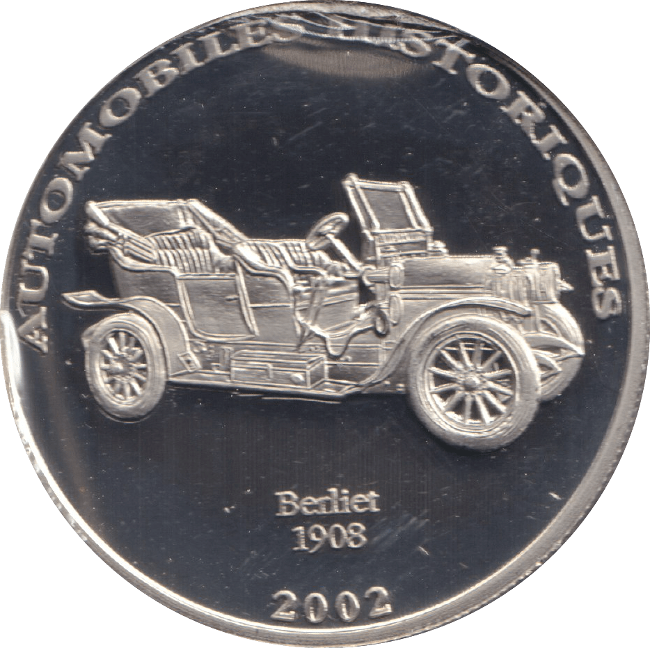 2002 HISTORY OF AUTOMOBILES BERLIET 1908 - WORLD COINS - Cambridgeshire Coins