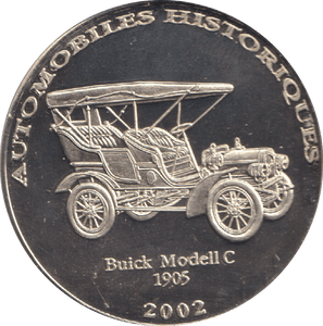 2002 HISTORY OF AUTOMOBILES BIUCK MODELL C 1905 - WORLD COINS - Cambridgeshire Coins
