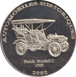 2002 HISTORY OF AUTOMOBILES BUICK MODELL C 1905 - WORLD COINS - Cambridgeshire Coins