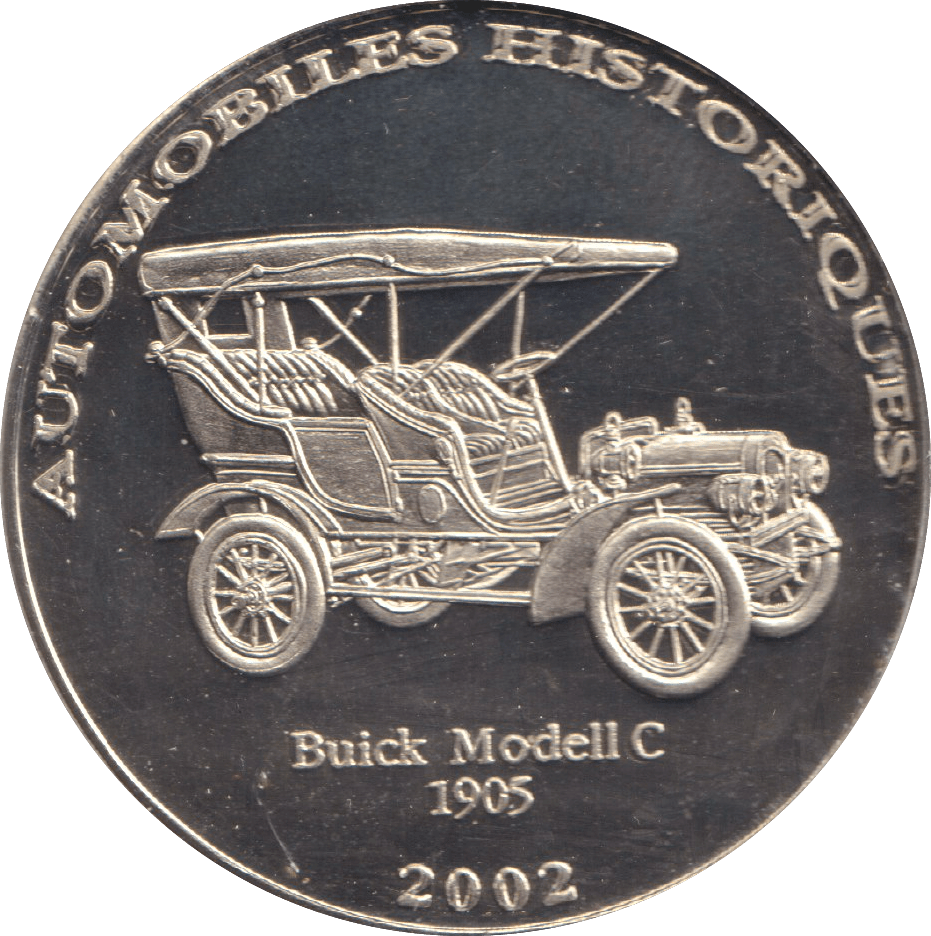 2002 HISTORY OF AUTOMOBILES BUICK MODELL C 1905 - WORLD COINS - Cambridgeshire Coins