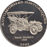 2002 HISTORY OF AUTOMOBILES BUICK MODELL C 1905 - WORLD COINS - Cambridgeshire Coins