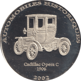 2002 HISTORY OF AUTOMOBILES CADILLAC OPERA C 1906 - WORLD COINS - Cambridgeshire Coins