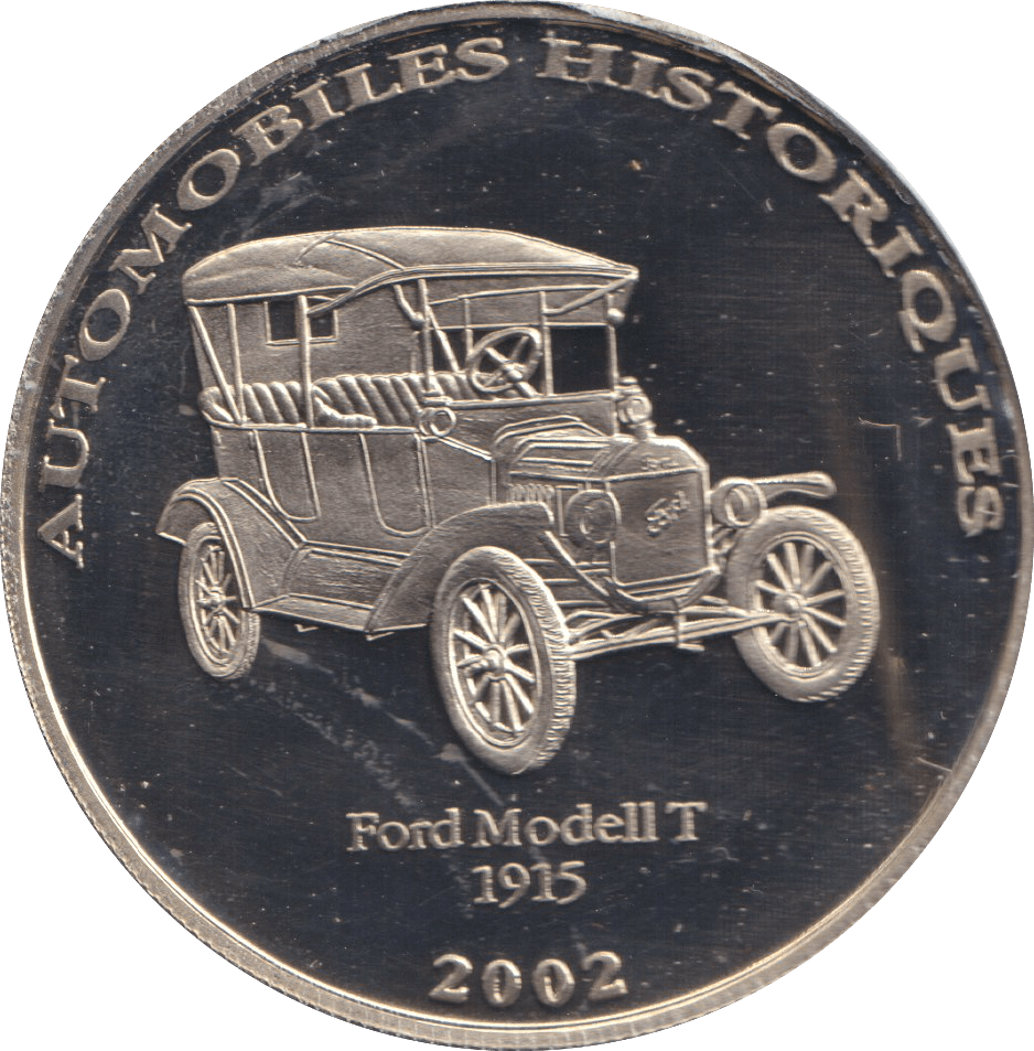 2002 HISTORY OF AUTOMOBILES FORD MODELL T 1915 - WORLD COINS - Cambridgeshire Coins