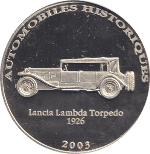 2002 HISTORY OF AUTOMOBILES LANCIA LAMBDA TORPEDO 1926 - WORLD COINS - Cambridgeshire Coins