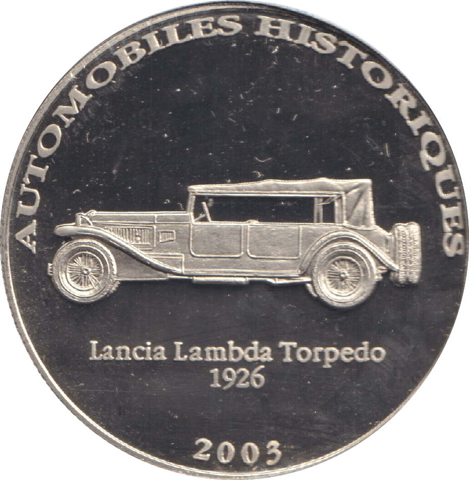 2002 HISTORY OF AUTOMOBILES LANCIA LAMBDA TORPEDO 1926 - WORLD COINS - Cambridgeshire Coins