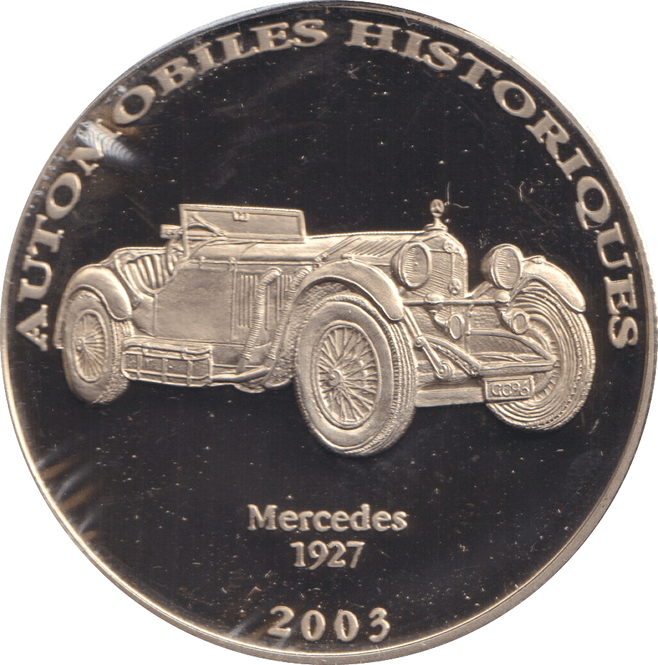2002 HISTORY OF AUTOMOBILES MERCEDES 1924 - WORLD COINS - Cambridgeshire Coins