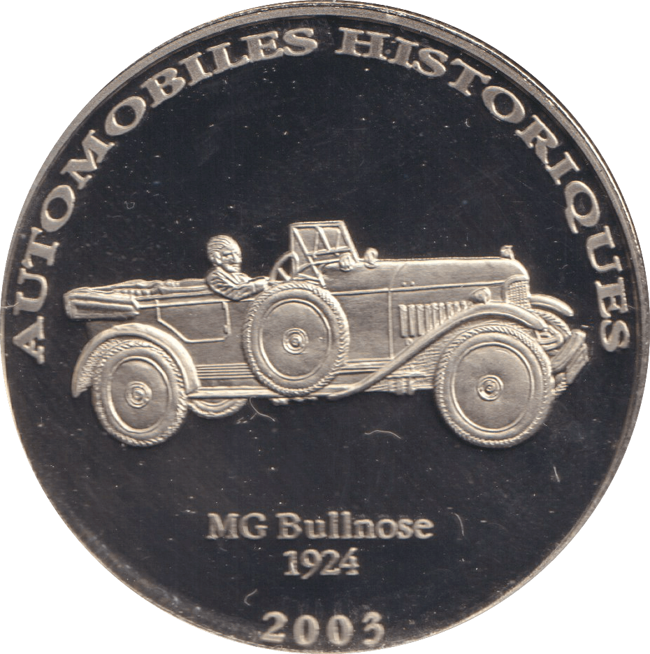 2002 HISTORY OF AUTOMOBILES MG BULLNOSE 1924 - WORLD COINS - Cambridgeshire Coins