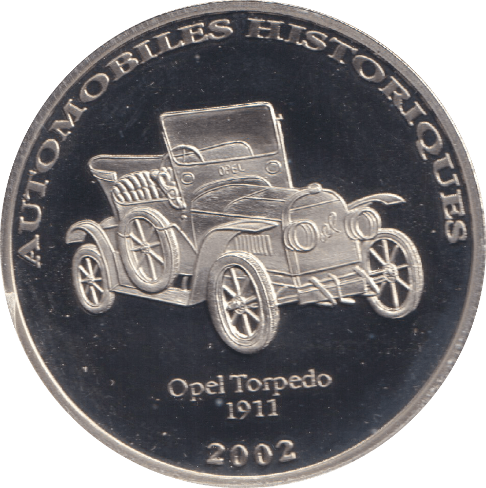 2002 HISTORY OF AUTOMOBILES OPEL TORPEDO 1911 - WORLD COINS - Cambridgeshire Coins