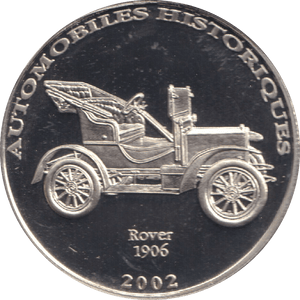 2002 HISTORY OF AUTOMOBILES ROVER 1906 - WORLD COINS - Cambridgeshire Coins