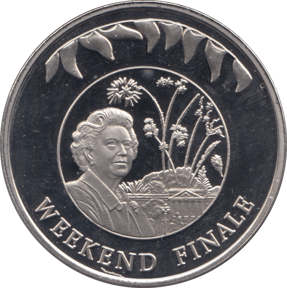 2002 ONE CROWN FALKLAND ISLANDS F512 - WORLD COINS - Cambridgeshire Coins