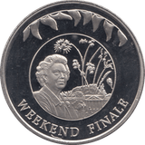 2002 ONE CROWN FALKLAND ISLANDS F512 - WORLD COINS - Cambridgeshire Coins