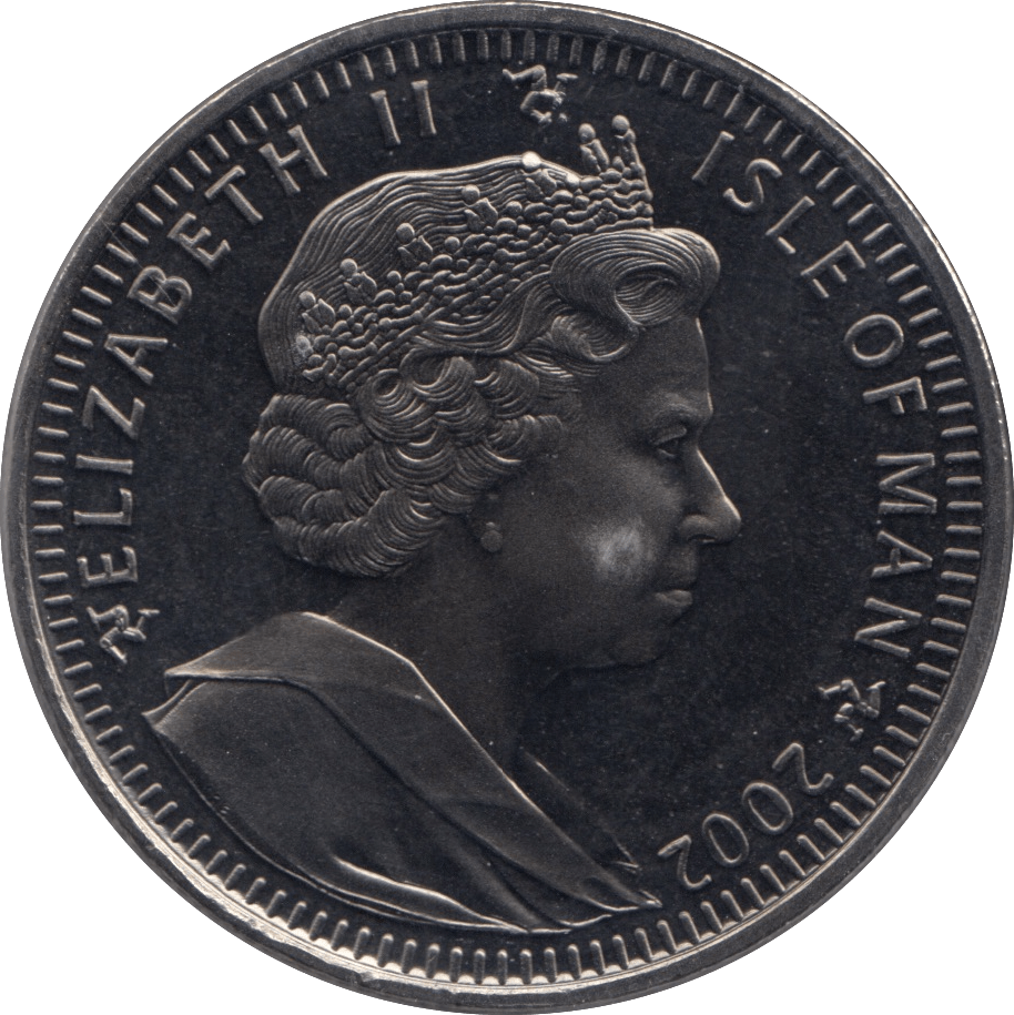 2002 ONE CROWN ISLE OF MAN F140 - WORLD COINS - Cambridgeshire Coins