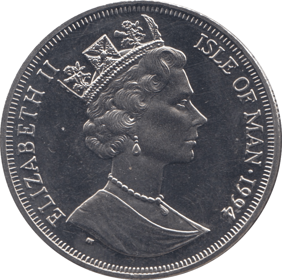 2002 ONE CROWN ISLE OF MAN F457 - WORLD COINS - Cambridgeshire Coins