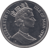 2002 ONE CROWN ISLE OF MAN F457 - WORLD COINS - Cambridgeshire Coins