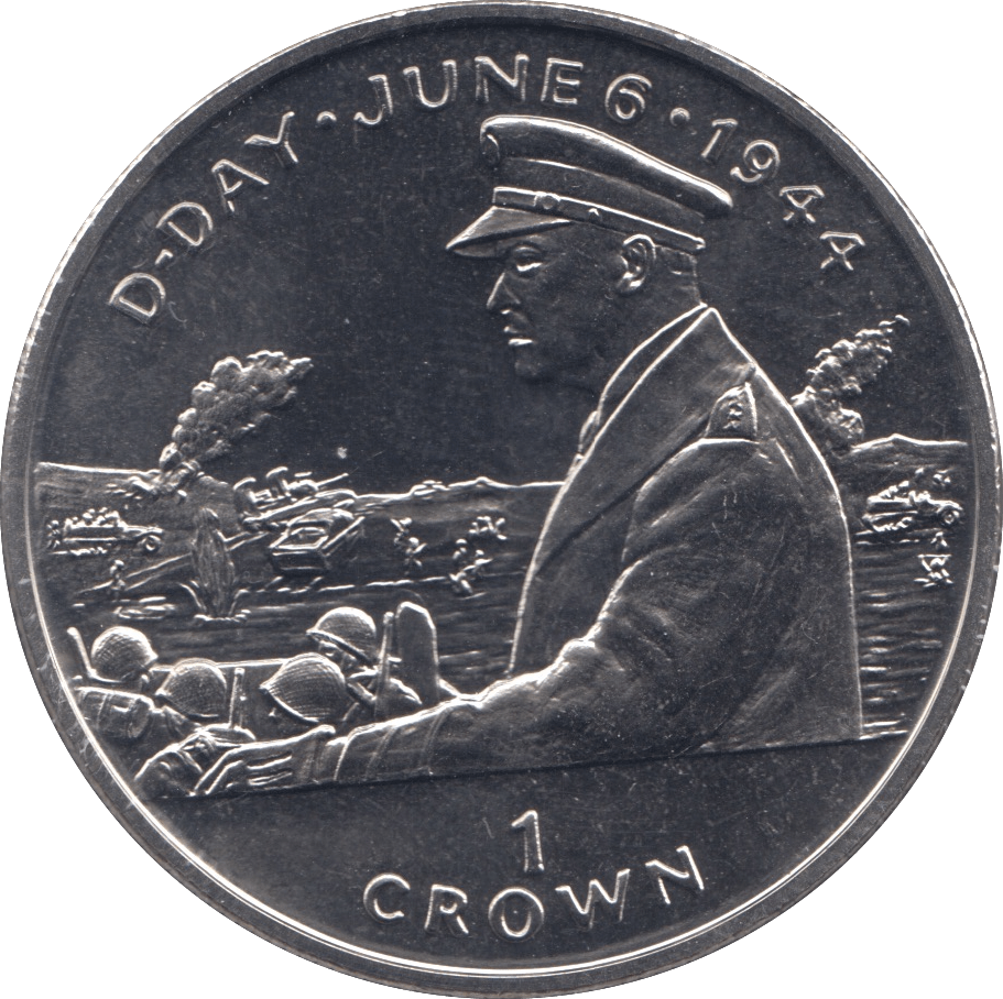 2002 ONE CROWN ISLE OF MAN F457 - WORLD COINS - Cambridgeshire Coins