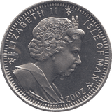 2002 ONE CROWN ISLE OF MAN F492 - WORLD COINS - Cambridgeshire Coins