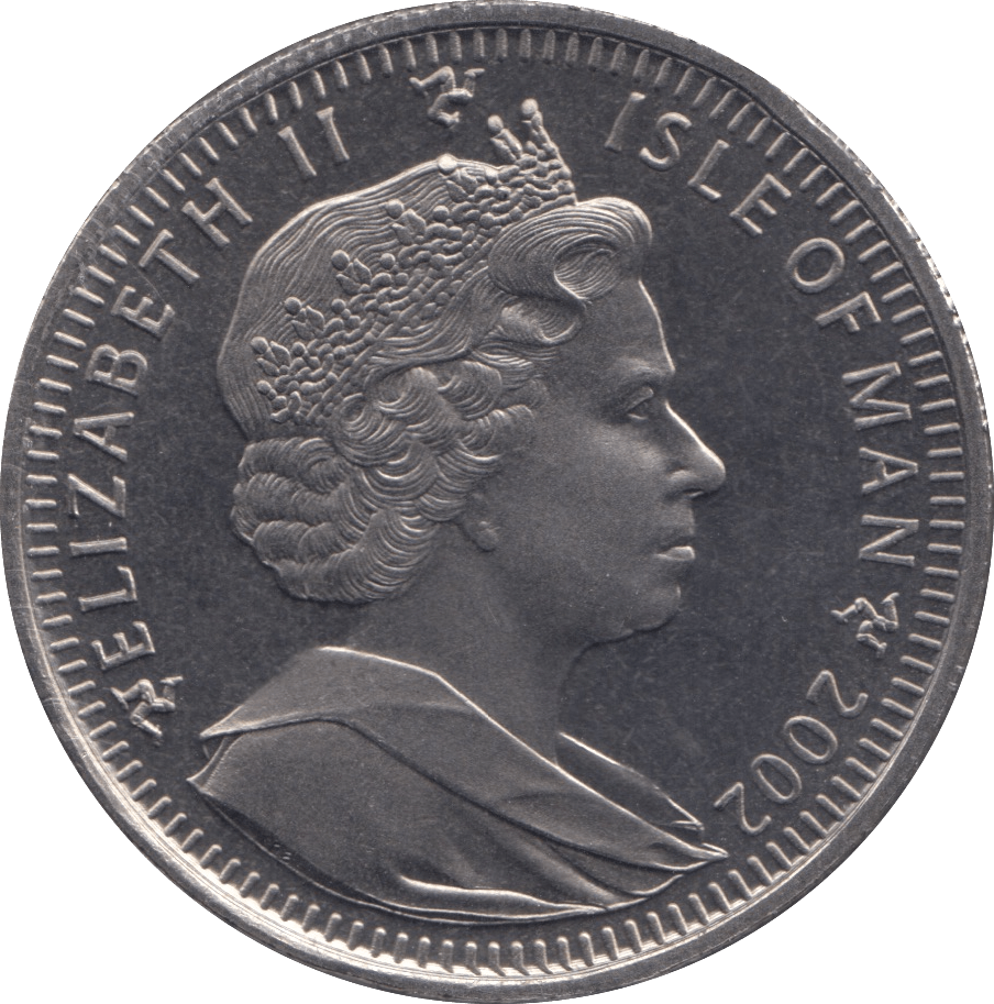 2002 ONE CROWN - WORLD COINS - Cambridgeshire Coins