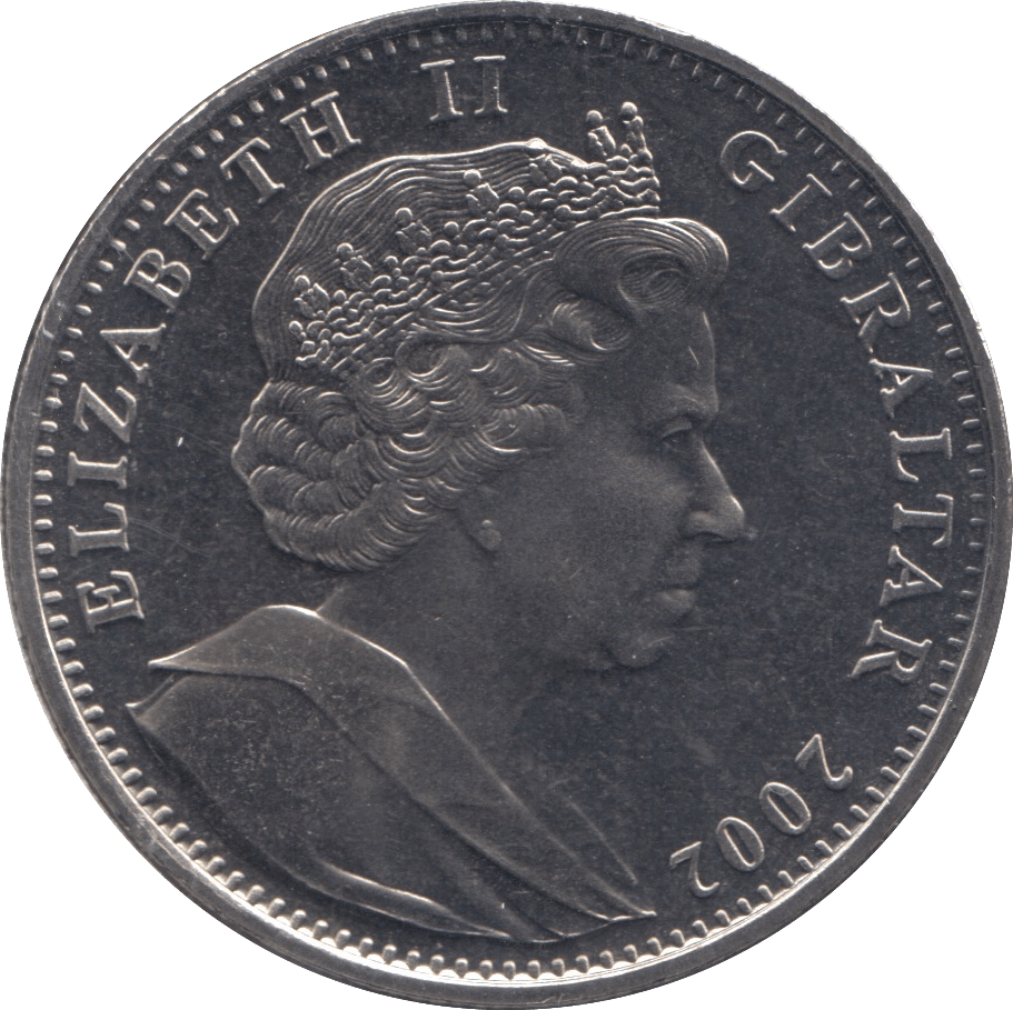 2002 ONE CROWN - WORLD COINS - Cambridgeshire Coins