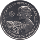 2002 ONE CROWN - WORLD COINS - Cambridgeshire Coins