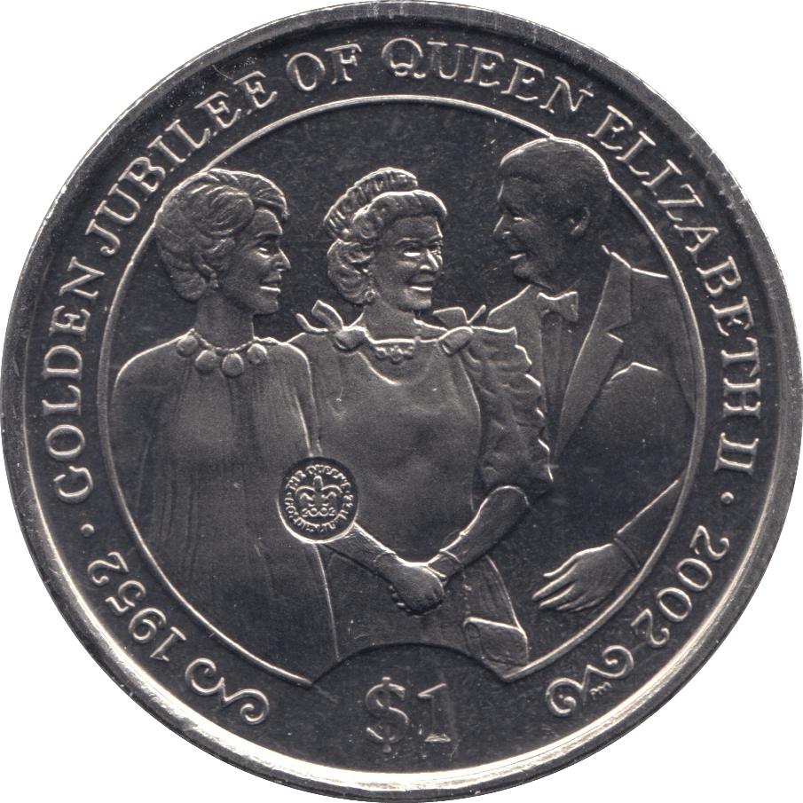 2002 ONE DOLLAR BRITISH VIRGIN ISLANDS F500 - WORLD COINS - Cambridgeshire Coins